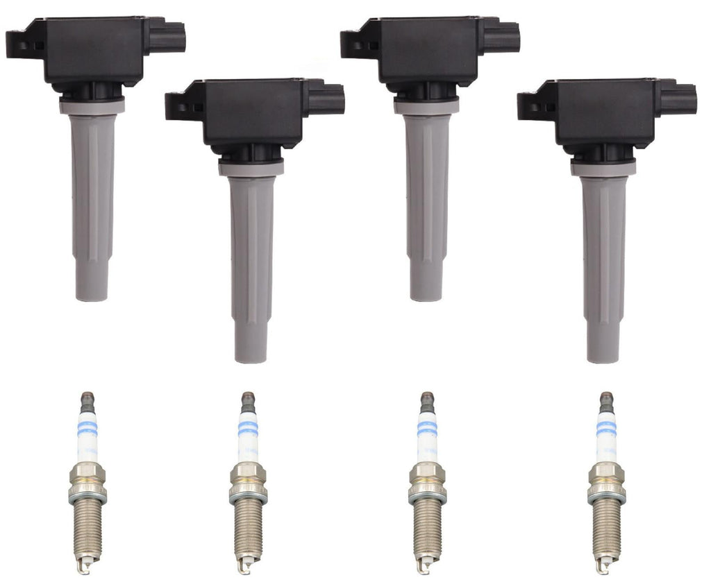 4 Direct Ignition Coil & Spark Plugs For Toyota Yaris 1.5L 2019 2020