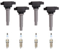 4 Direct Ignition Coil & Spark Plugs For Toyota Yaris 1.5L 2019 2020