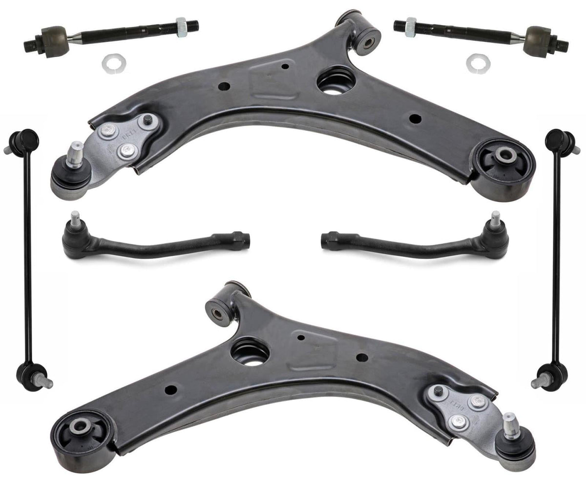 Front Lower Control Arms Ball Joint Tie Rods & Links For Kia Sedona 2015-2021