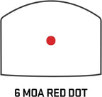 Sig Sauer ROMEO-RS PRO 6 MOA Red Dot Reflex Optic Sight w/ Motac - SOR02060