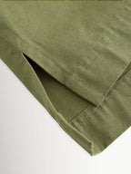 Weekend MaxMara Como Women's Relaxed Embroidered Shacket Khaki/Cream Size 8