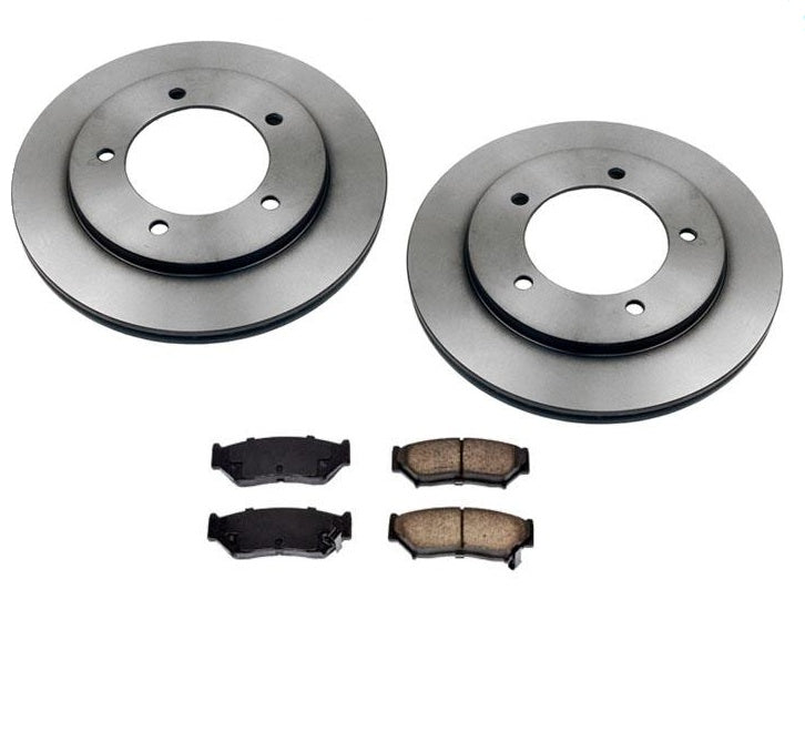 Front Brake Rotors & Brake Pads For 2000 2001 2004 Tracker 1999 2000 2004 Vitara