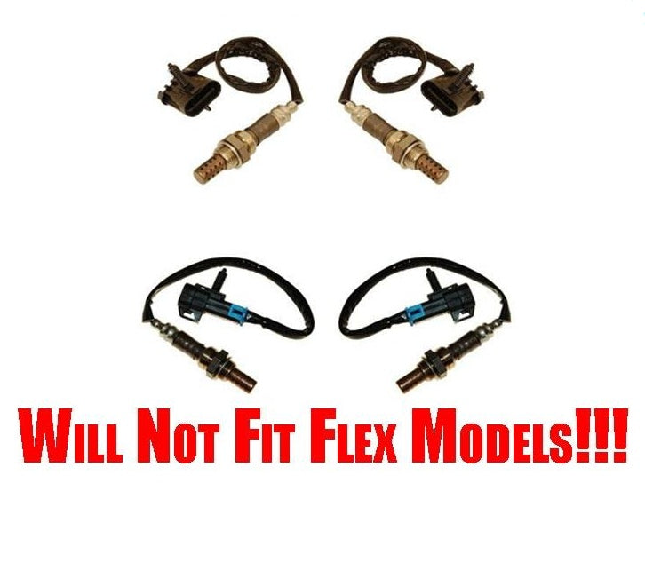 1999-2002 Silverado Sierra Tahoe Yukon O2 Oxygen Sensor Direct Fit 4 Sensors