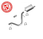 For 01-09 Chevrolet Trailblazer 4.2L Rear Axle Tail Pipe With Muffler Clamps