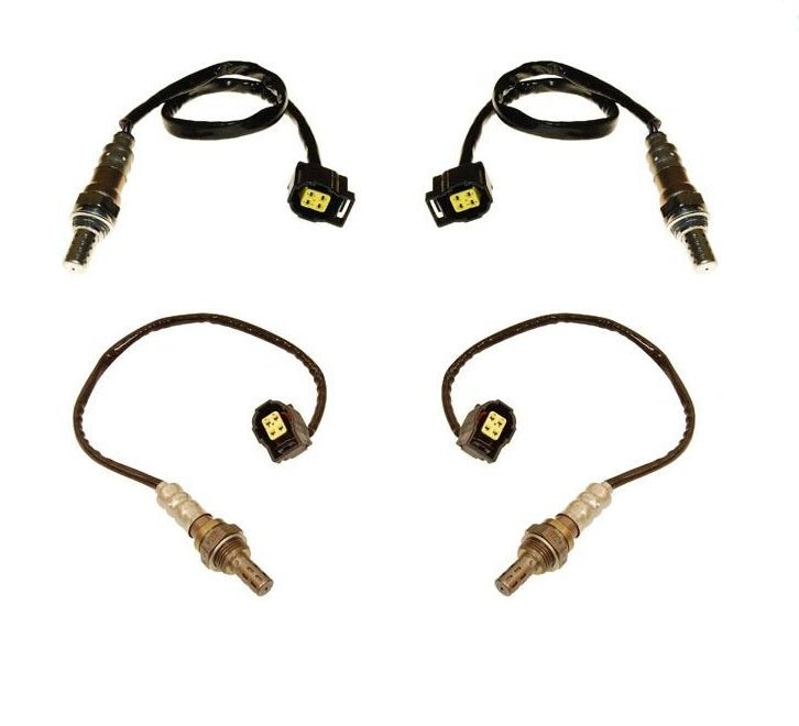 Front & Rear O2 Oxygen Sensor Direct Fit For 2011-13 Town & Country 3.6L (4)