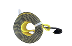 4” X 30’ YELLOW COLOR STRAP W/3" FLAT HOOK MTT WLL 5,400 LBS