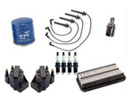 For 95-02 Saturn 1.9L SOHC Vin Code (8) (9) Spark Plug Wires Plugs Coils Air Oil