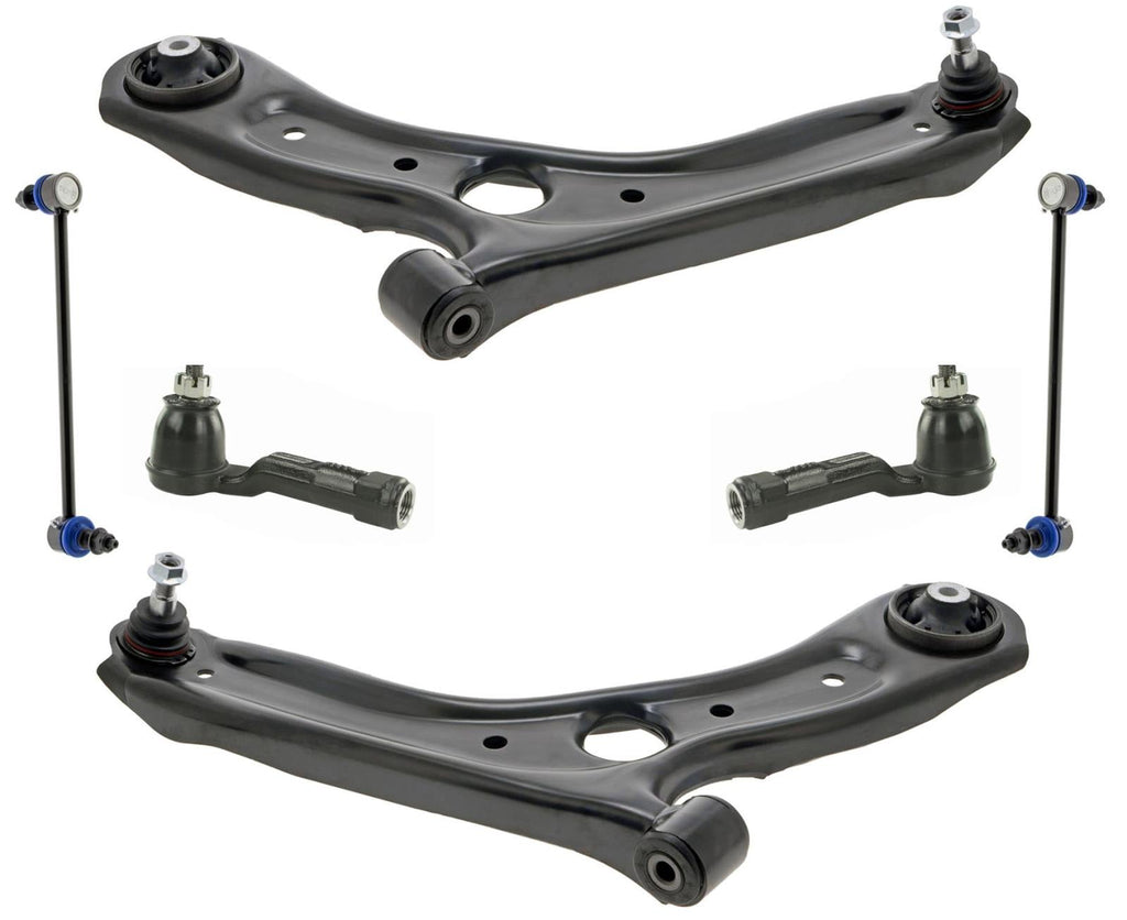 Lower Arms Ball Joints Outer Tie Rods & Links For Hyundai Elantra 2.0L 2021-2024