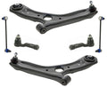 Lower Arms Ball Joints Outer Tie Rods & Links For Hyundai Elantra 2.0L 2021-2024