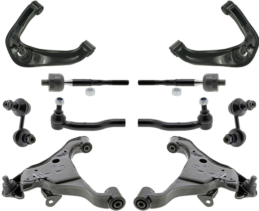 Mevotech Front Control Arms Tie Rods & Links For Nissan Frontier 2021 2024 2025