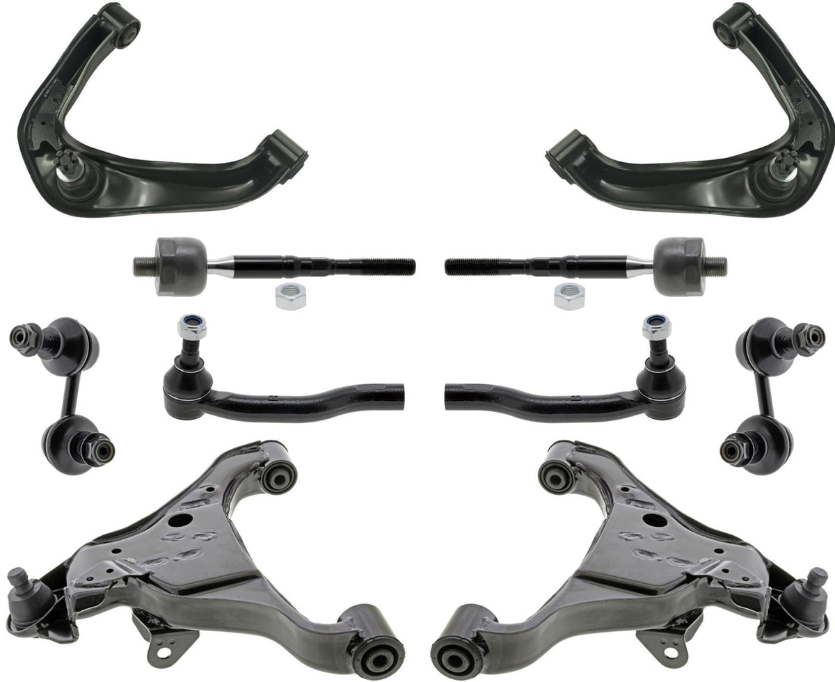 Mevotech Front Control Arms Tie Rods & Links For Nissan Frontier 2021 2024 2025