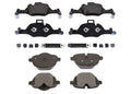 Front & Rear Disc Brake Pads for BMW X5 2019-2023 3.0L with 348MM Rotor