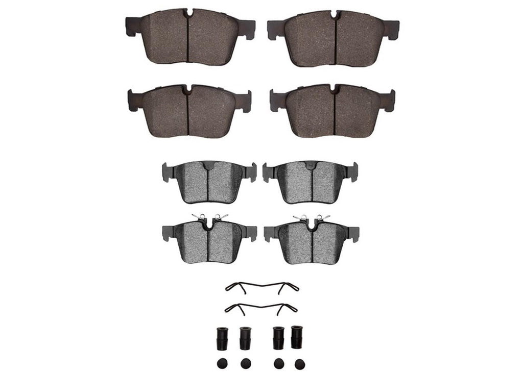 Front & Rear Ceramic Disc Brake Pads for Jaguar I-Pace 2021 2022 2023 2024