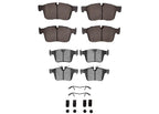 Front & Rear Ceramic Disc Brake Pads for Jaguar I-Pace 2021 2022 2023 2024