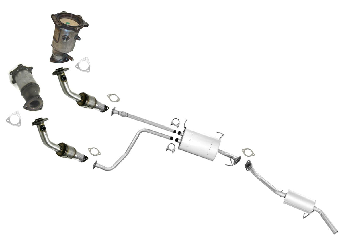 for 96-00 Nissan Pathfinder 97-00 QX4 Catalytic Converters Muffler Pipe Exhaust