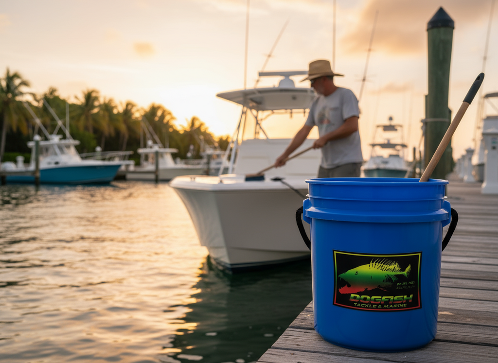 Dogfish Rope Handle 5 Gallon Buckets