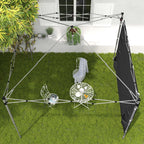 Canopy Sidewall Panel for 3 x 3m Straight Leg Pop Up Gazebos, 1 Pack Sidewall Only, Black