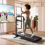 DeerRun Flex Rise 1 Walk-to-Run 15% Auto Incline Foldable Treadmill with Full Running Deck
