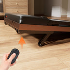 DeerRun Z10 12% Auto Incline Smart Walking Pad Treadmill with remote control-Black