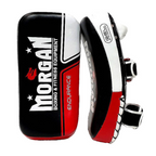 Morgan Endurance Gel Leather Curved Thai Pads (Pair)