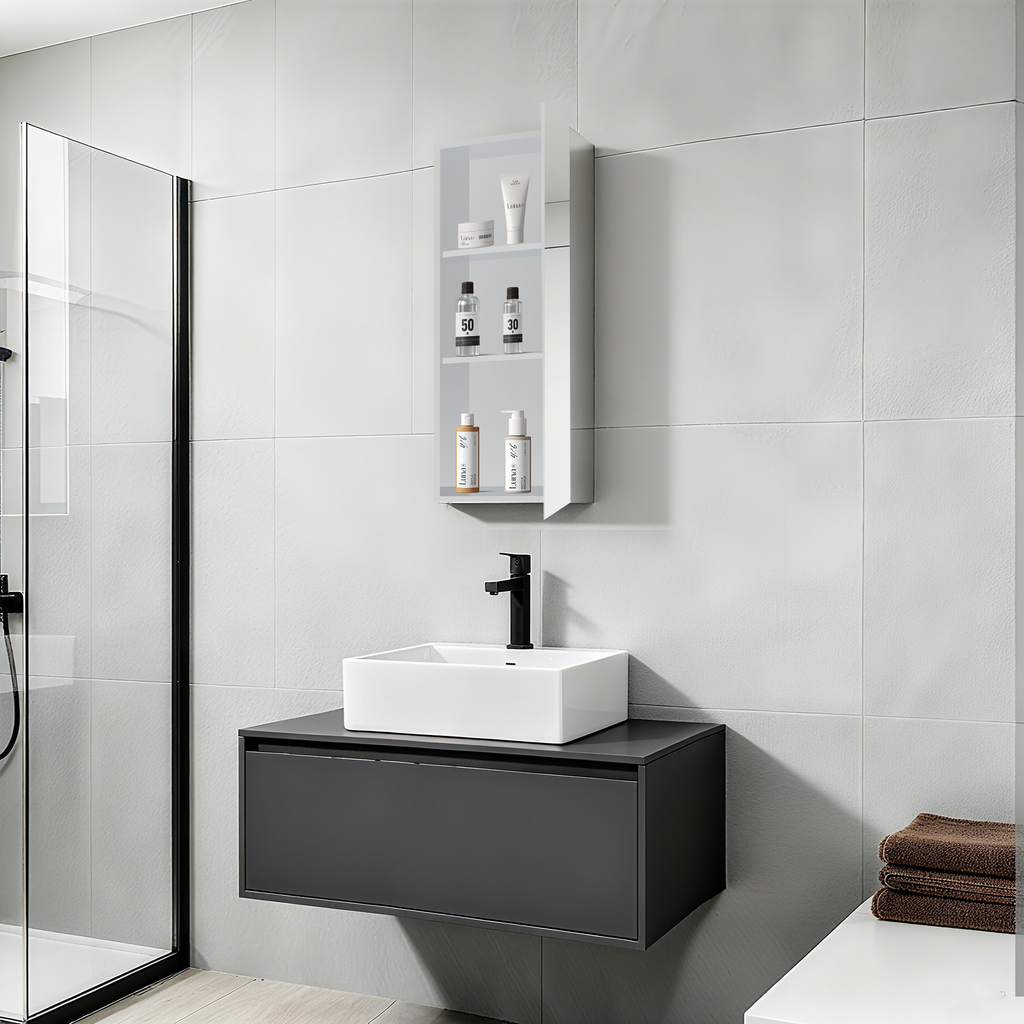 Revo  Non Illuminated Mirror Cabinet