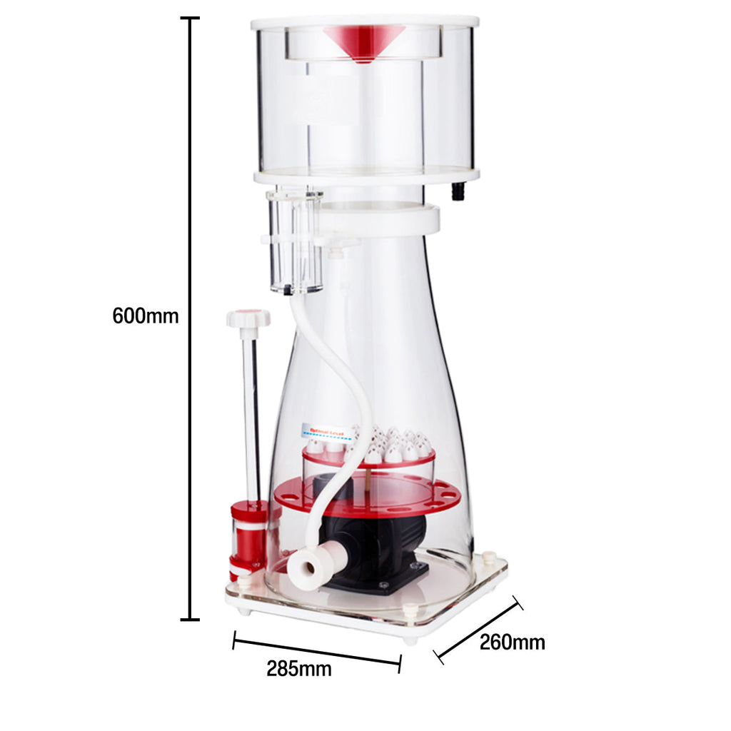 Protein Skimmer 170-370 Gal Ocean Coral Reef Fish Saltwater Aquarium Pump AD-N230PLUS