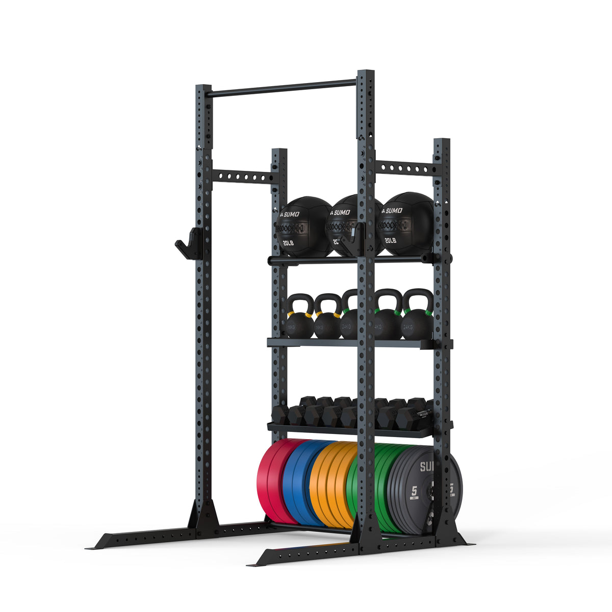 Custom In Rack Storage - 1 to 5 Shelf Builder