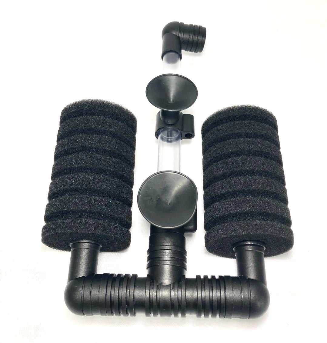 8 Small Double Head Bio-Sponge Filters