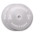 '-Coloured Bumper Plates-Gym Direct