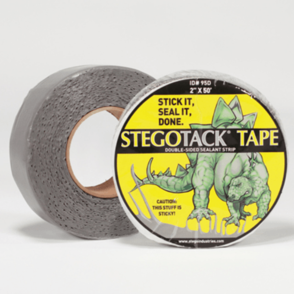 StegoTack Tape - Grey - All Sizes 2in x 50ft - (1 Roll)