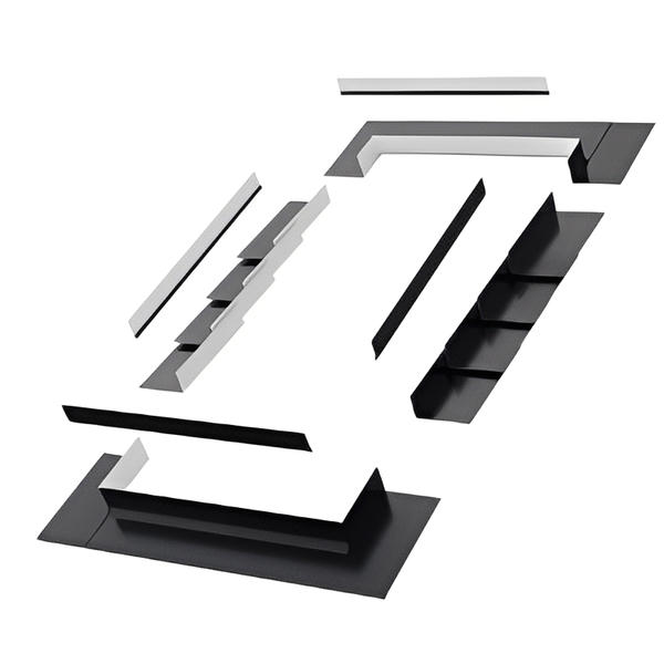 EL-D - Low-Profile Shingle Roof Flashing Kit for PDS & PDX - All Sizes
