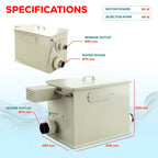 T10 Automatic Rotary Drum Pond Filter | 2,690 GPH / 2,397-Gallon (10-Ton) Capacity | Self-Cleaning Backwash & Biochemical Filtration – Koi Pond & Aquaculture Freshwater Drum Filter System
