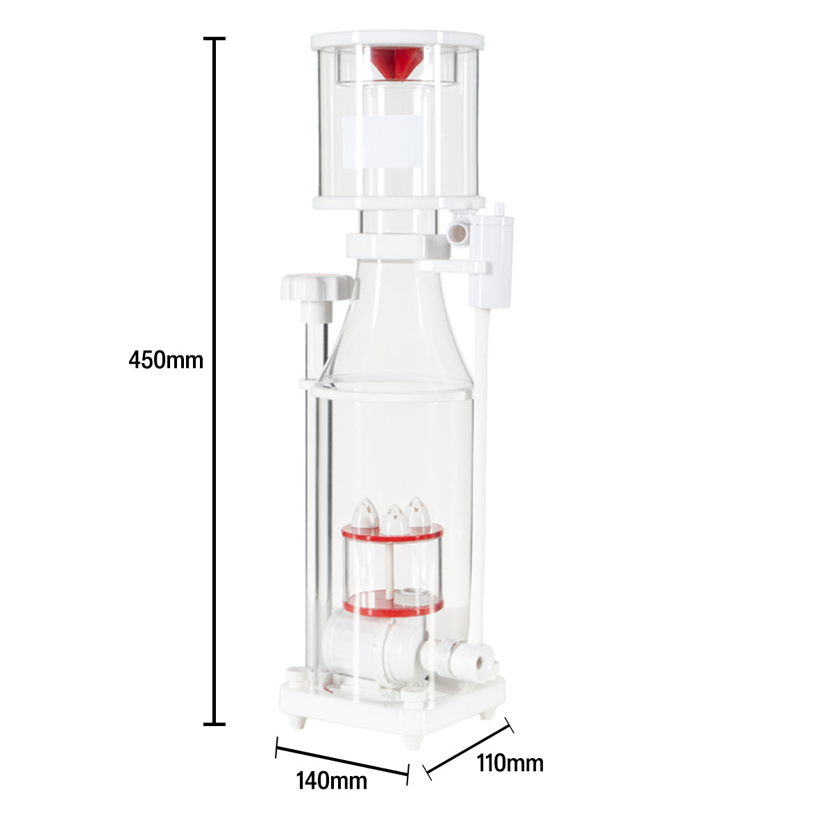 Protein Skimmer 35-150 Gal Ocean Coral Reef Fish Saltwater Aquarium Pump AD-N100PLUS