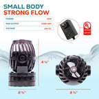 Aqua Dream 24V DC Sine Wave Maker Pump 2400 GPH - Aquarium, Coral Reef, Ponds