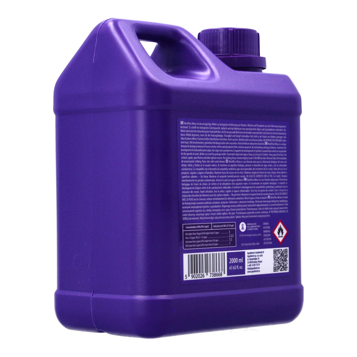 Aquaforest NitraPhos Minus 2L - Marine Nutrient Control