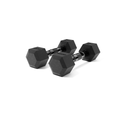 2kg Black Hex Dumbbell Pair