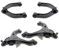 Mevotech Front Lower & Upper Control Arms W/ Ball Joints For NV2500 2012-2021