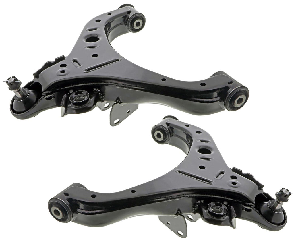 Mevotech Front Lower & Upper Control Arms W/ Ball Joints For NV2500 2012-2021