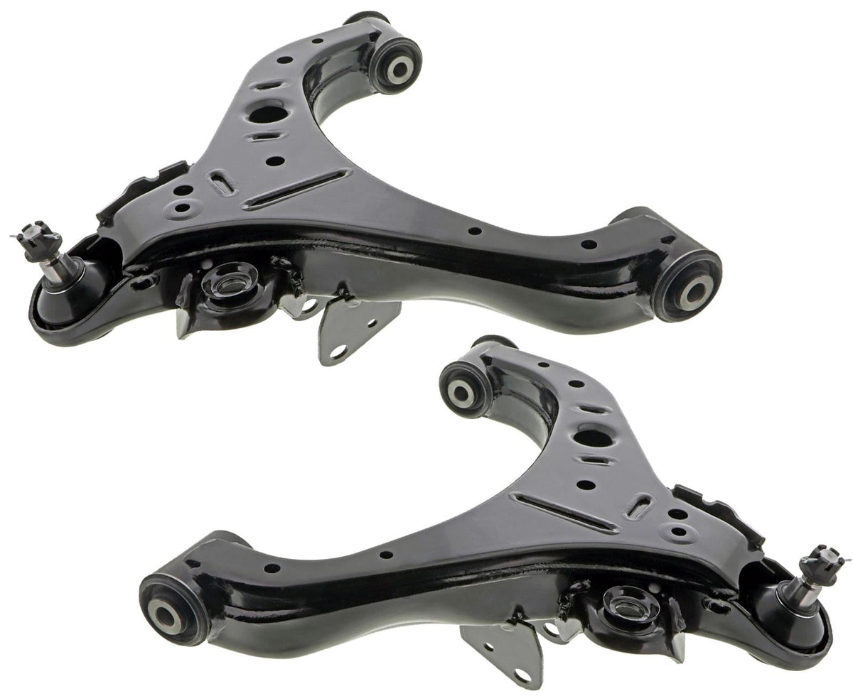 Mevotech Front Lower & Upper Control Arms W/ Ball Joints For NV2500 2012-2021