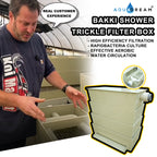 Fish Pond Bakki Shower Trickle Filter Drip Box Filters Ponds Up To 6,720 Gallons At 7500 Gallons Per Hour (GPH)