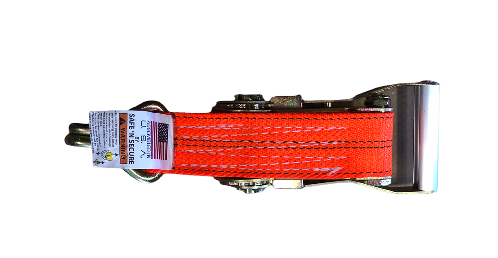 AUTO HAULING STRAP ORANGE