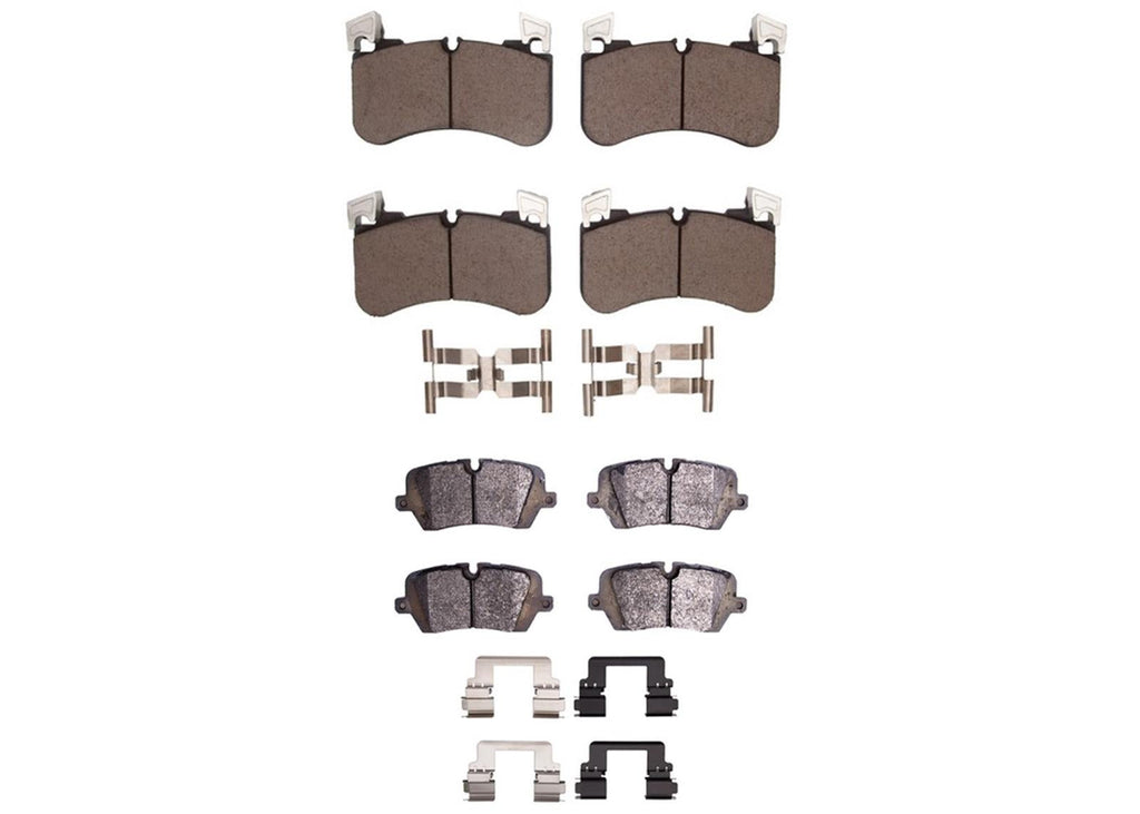 Front Rear Ceramic Disc Brake Pads for Land Rover Discovery 2018 2020 2022 2023