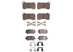 Front Rear Ceramic Disc Brake Pads for Land Rover Discovery 2018 2020 2022 2023