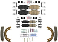 Front Rear Brake Pads Parking Sh for Hyundai Tucson 2010-2012 Front Wheel Drive