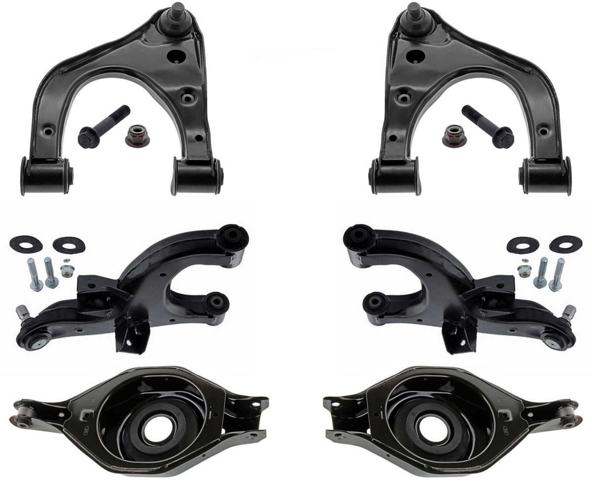 Rear Upper & Lower Control Arms for Nissan Pathfinder 2005 2006 2007 2008 2012