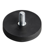Rubber Coated Neodymium Magnet with Male Threaded Stud - 31 mm - Magnets Direct Listing