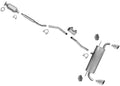 Exhaust Converter Resonator Muffler For Front Wheel Drive Ford Edge 2.0 2015-19