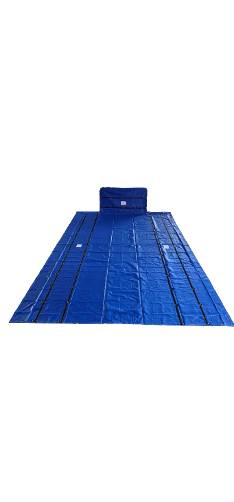 4' DROPX 8'W X 27' L 14 OZ BLUE