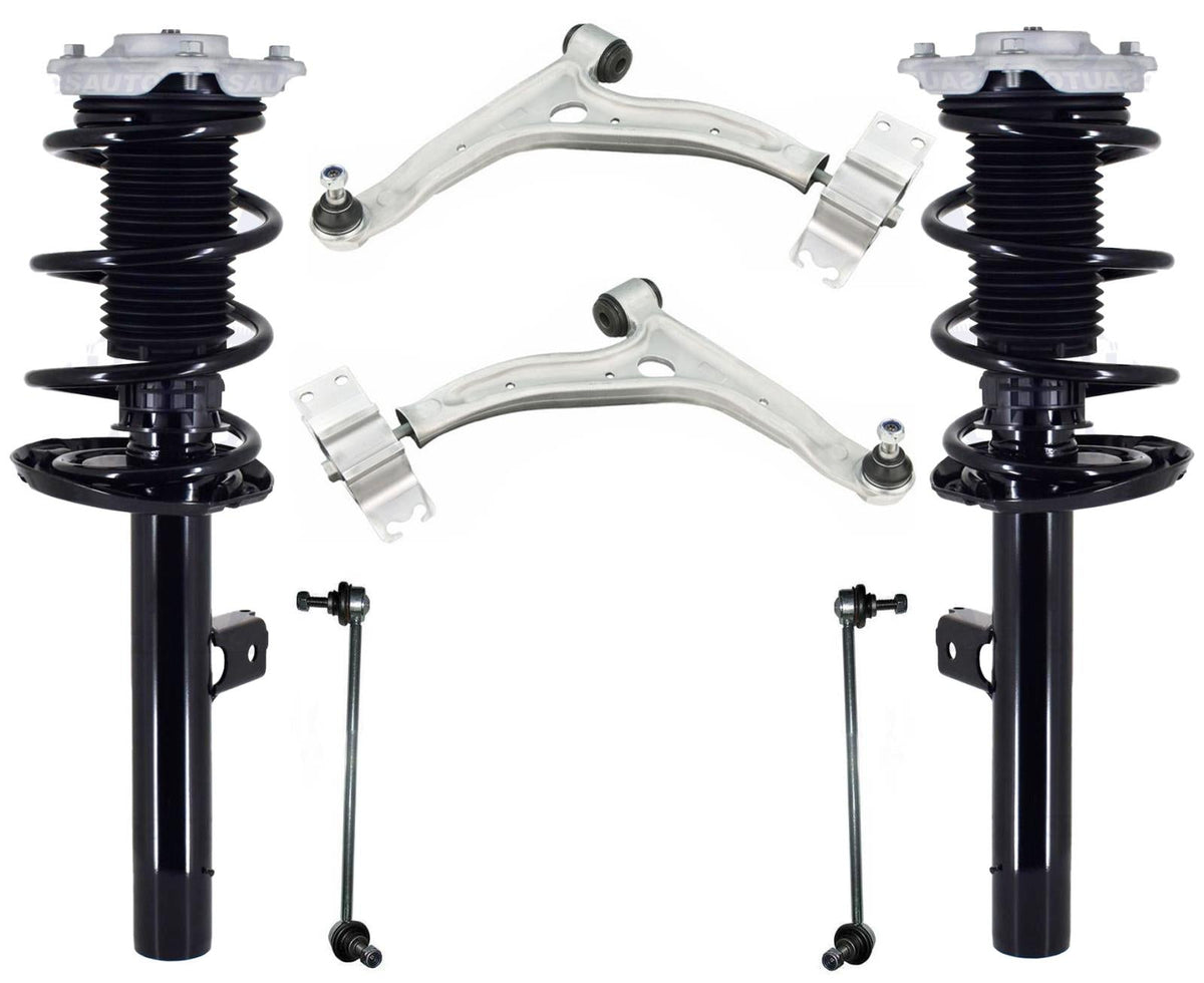 Front Struts Control Arms & Links For GLA250 2021-2023 W/ Comfort Suspension