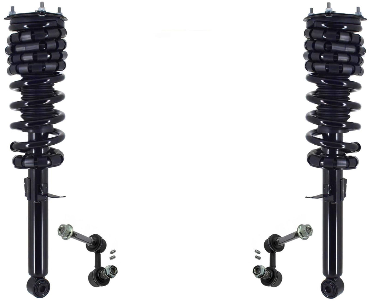 Front Complete Struts & Links For Infiniti Q70 2014 2016 2017 Rear Wheel Drive
